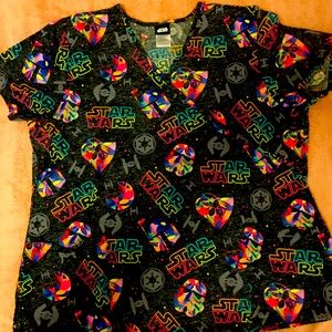 Star Wars scrub top
